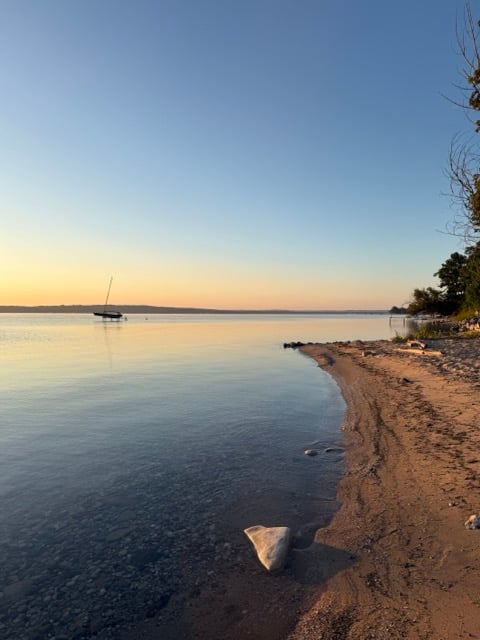 Traverse City Michigan View of The West Bay