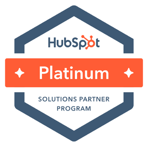 HubSpot Solutions Partner Badge for Platinum Partners