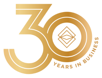 The Diamond Group 30 years in business badge