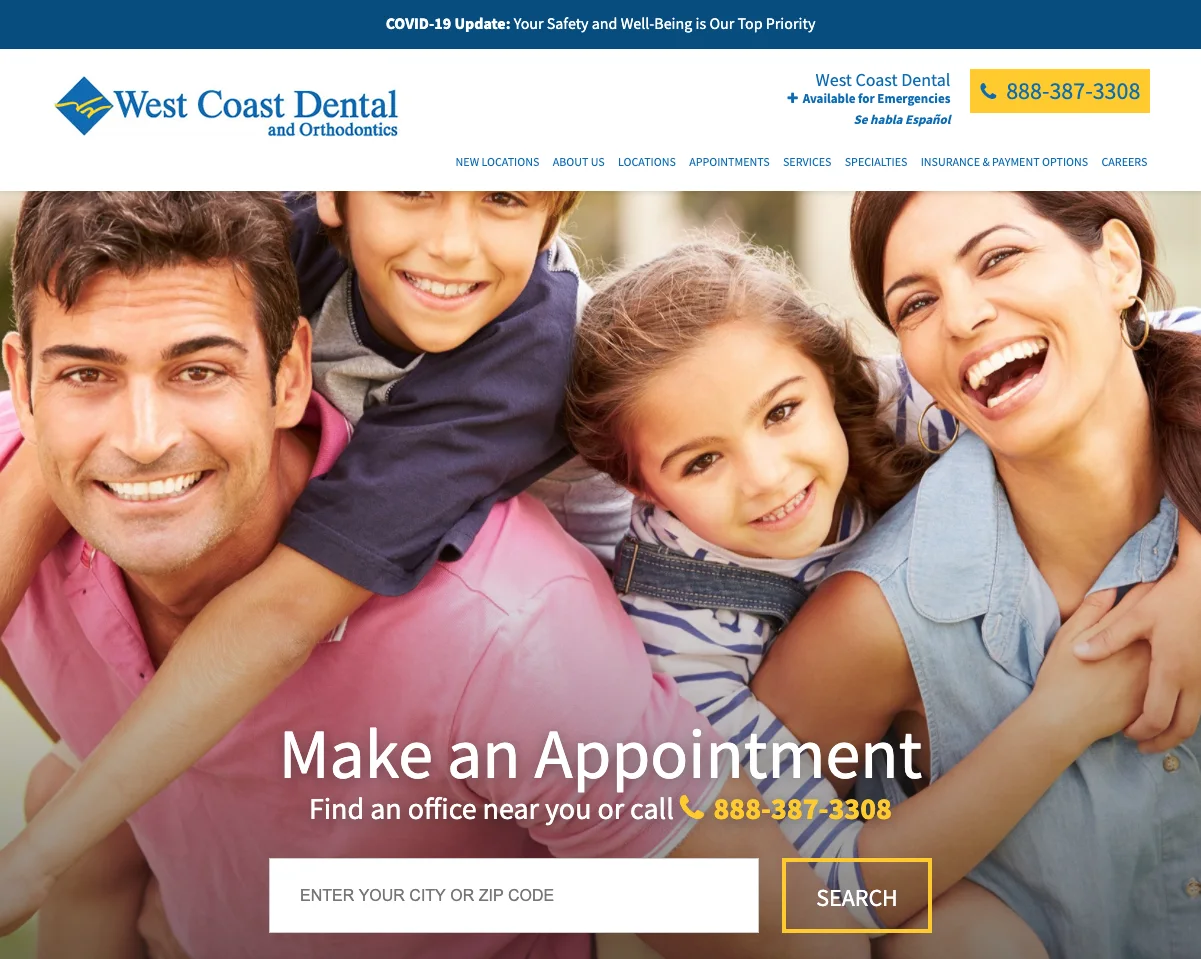 Best Ranking Dental Website - 7 copy