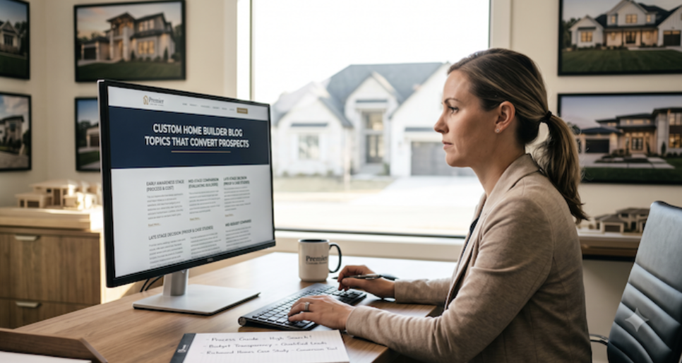 Custom Home Builder Blog Topics That Convert Prospects